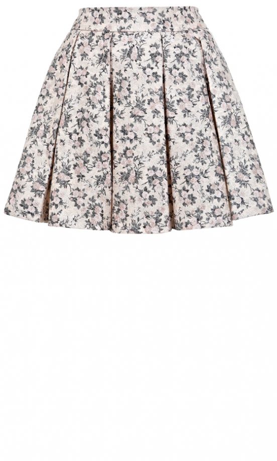 Miss Selfridge Floral Skirt, £39
