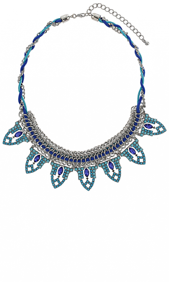Topshop Stone Shield Collar, £25