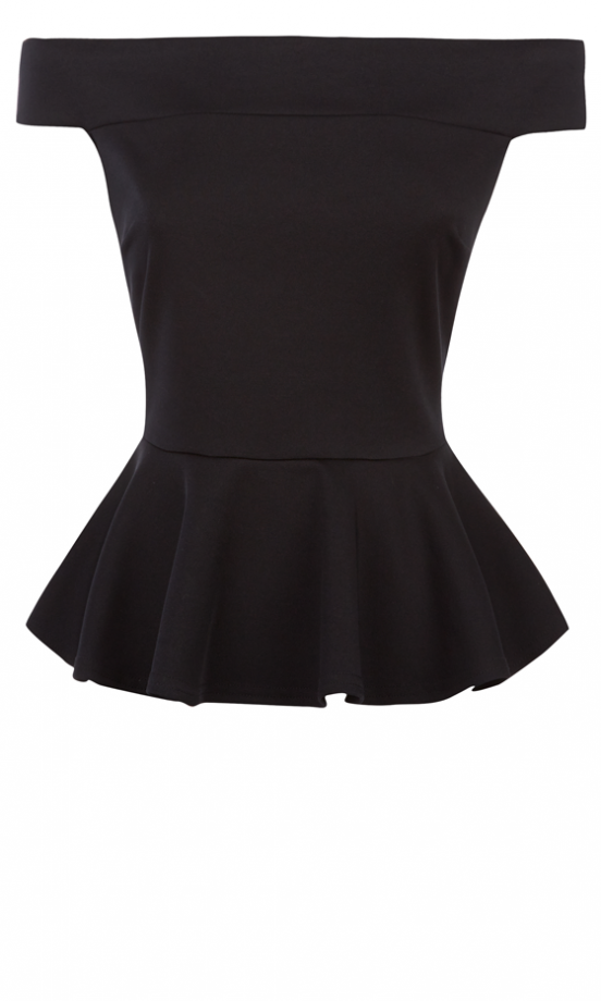 Primark Off Shoulder Peplum Top, £6