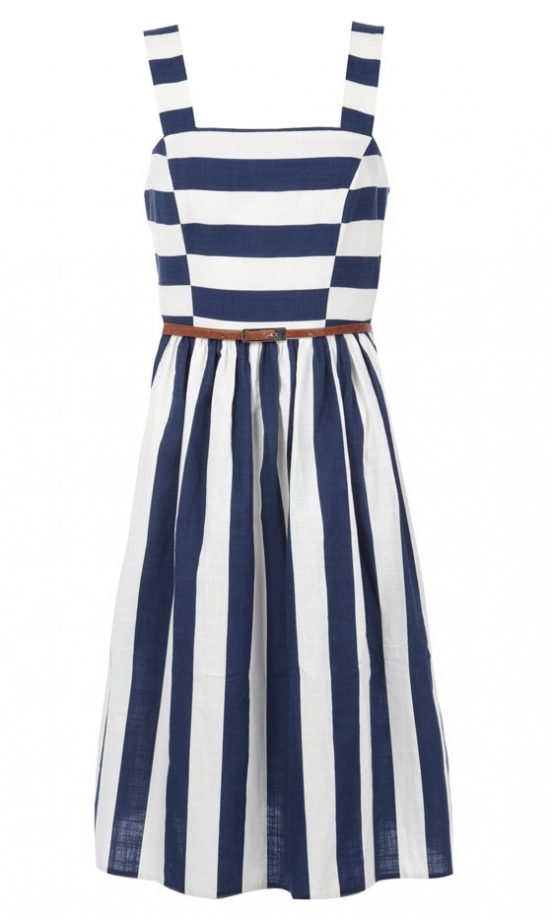 Primark Striped Midi Dress, £15
