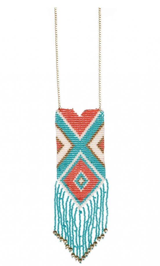 Primark Tribal Beaded Necklace, £4