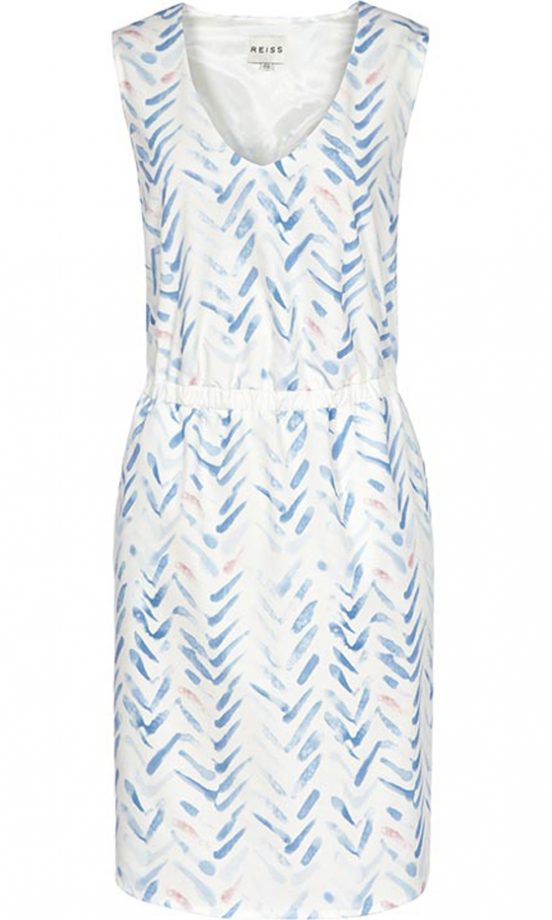 Reiss Chevron Print Dress, £120