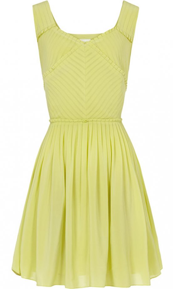 Reiss Pleat Detail Dress, £195