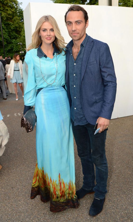 Donna Air And James Middleton At The Serpentine Summer Party, 2013