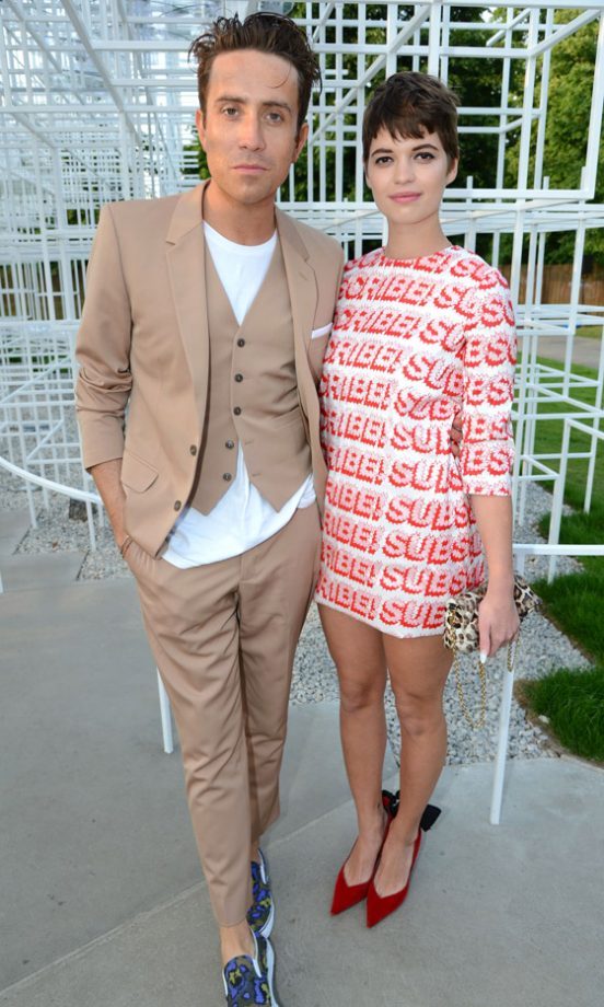 Henry Holland And Pixie Geldof At The Serpentine Summer Party, 2013