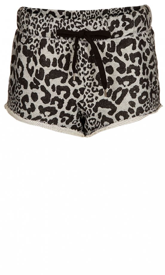 Topshop Animal Cutoff Runner Shorts, £15