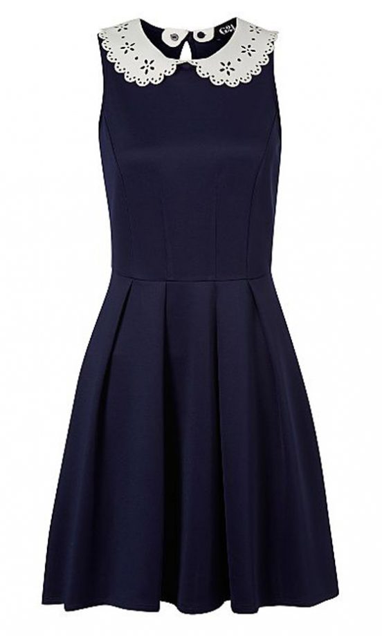 George At Asda Peter Pan Collar Dress, £16