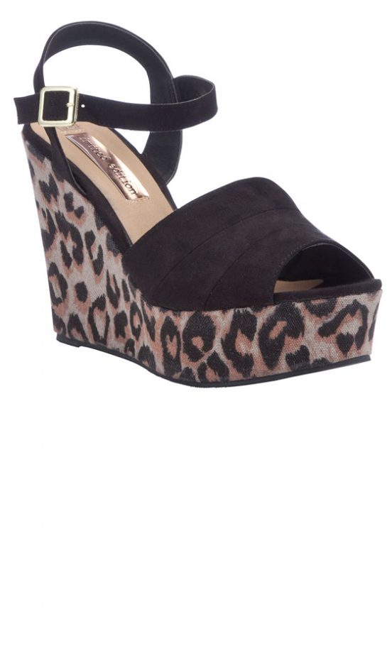 F&F At Tesco Leopard Print Wedges, £22