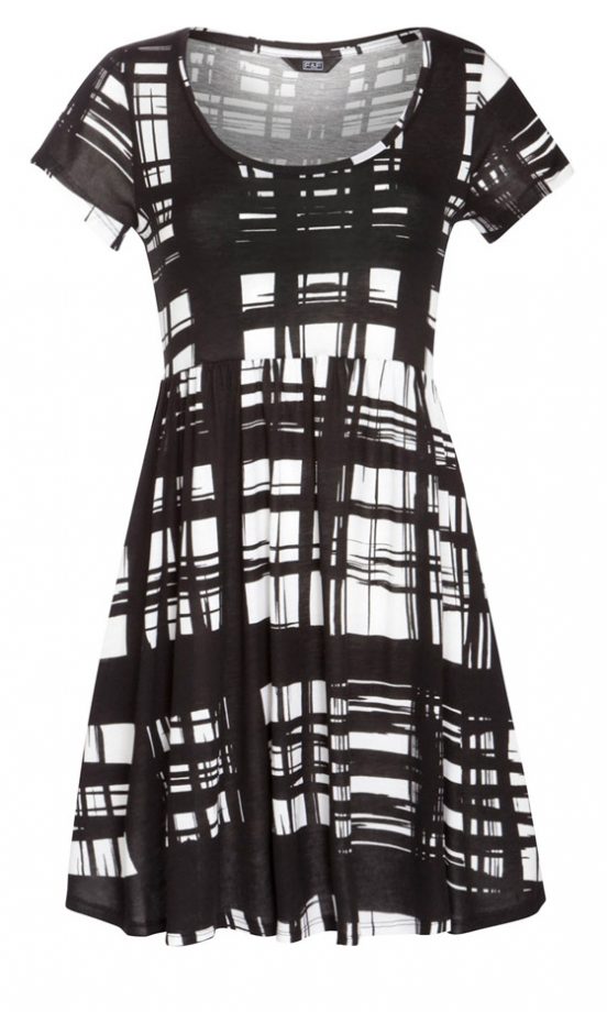 F&F At Tesco Printed Skater Dress, £10