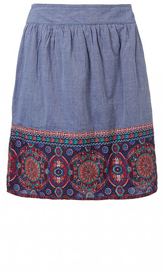 George At Asda Embroidered Skirt, £10
