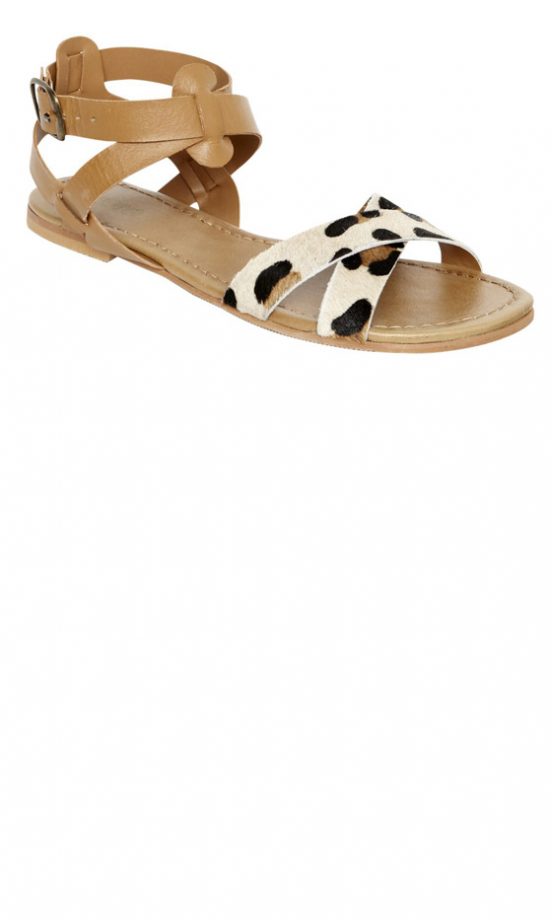 Matalan Leopard Print Sandals, £16