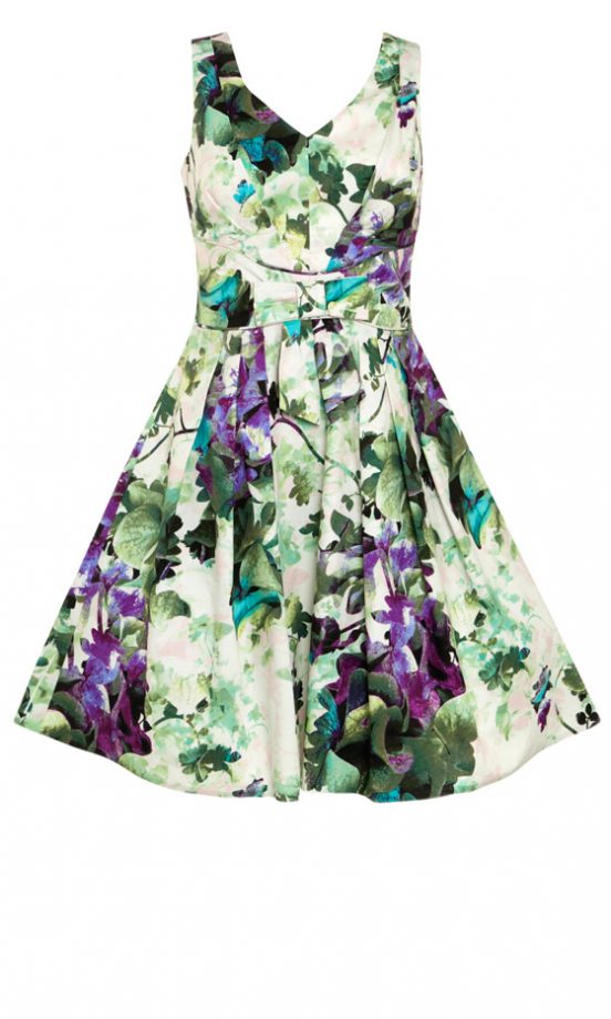 F&F At Tesco Floral Print Dress, £35