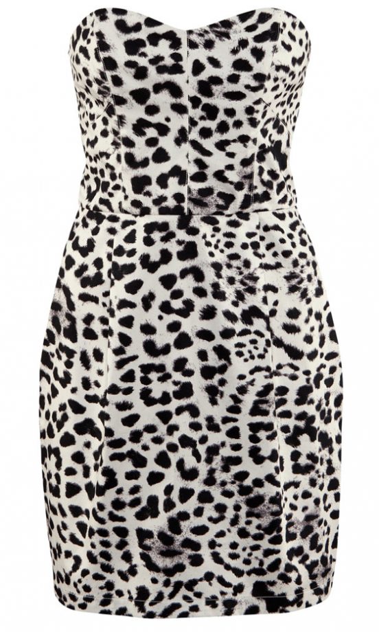 H&M Animal Print Mini Dress, £14.99