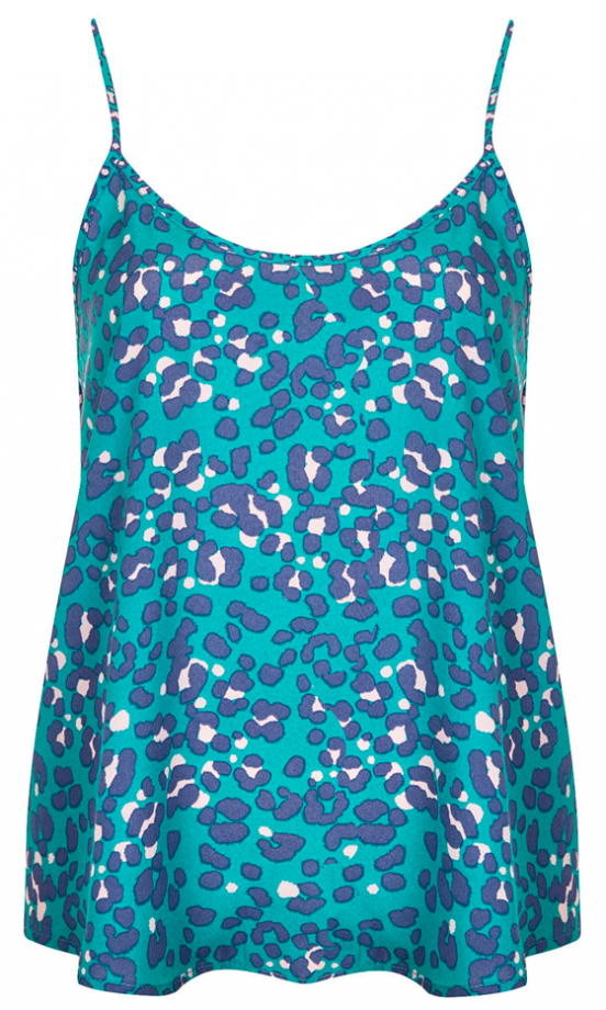 Topshop Animal Print Cami Top, £26