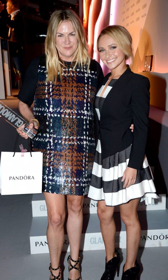 Emma Hill And Hayden Panettiere At The Women Of The Year Awards, 2013