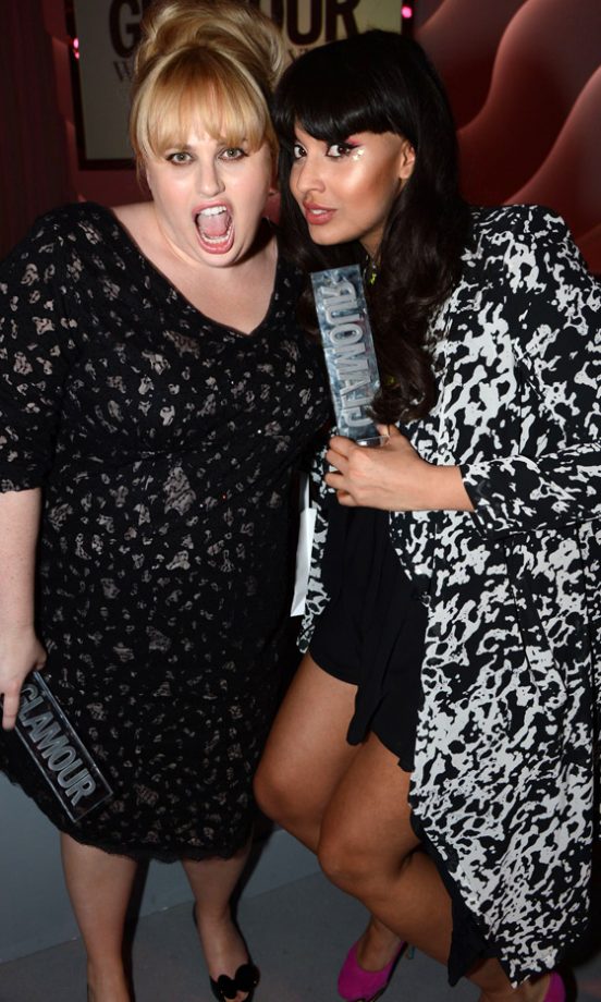 Rebel Wilson And Jameela Jamil At The Women Of The Year Awards, 2013