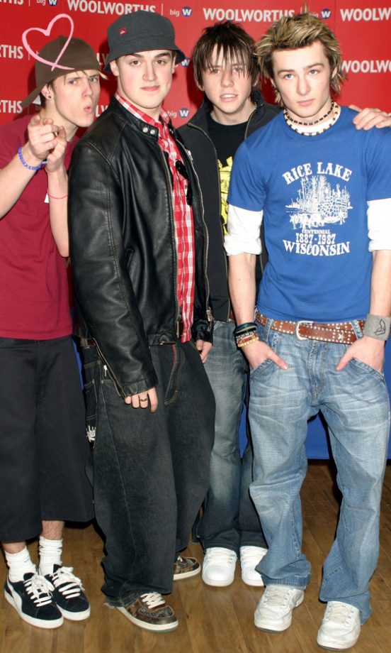 Dougie Poynter: McFly Single Singing At Woolworths, 2004