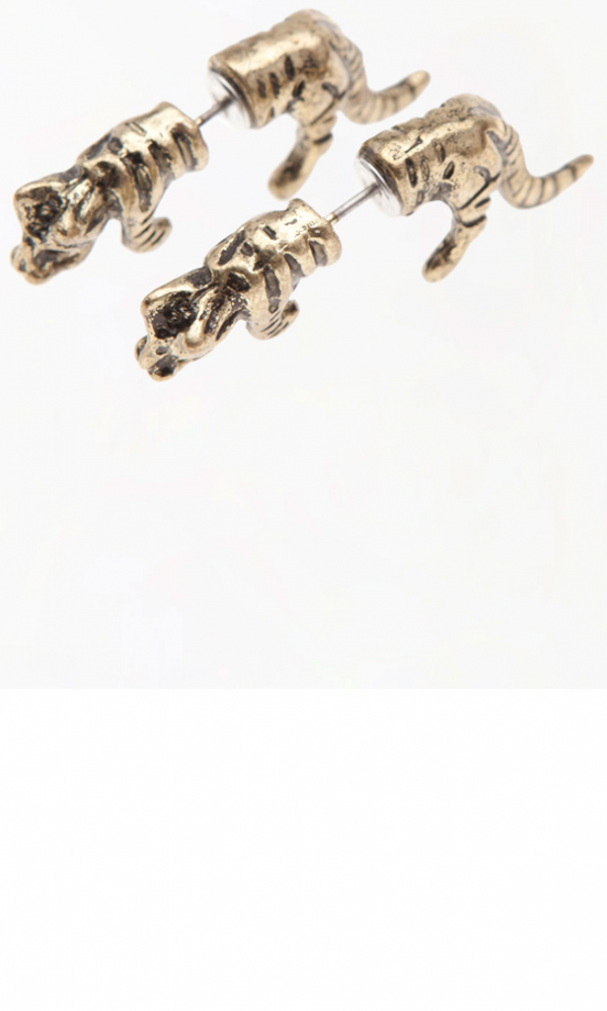 Bershka Tiger Earrings, £4.99