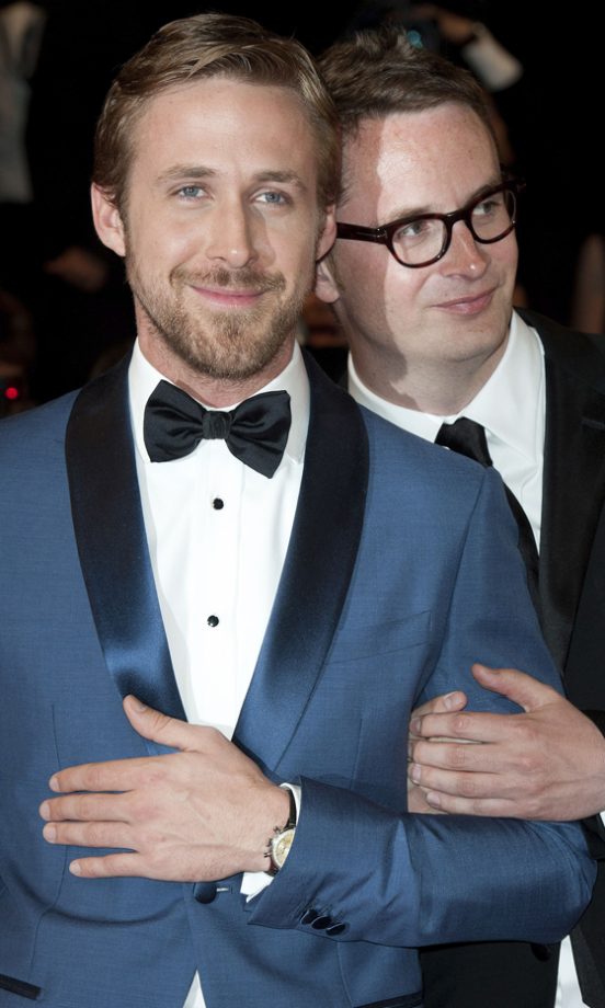 Ryan Gosling And Danish Director Nicolas Winding Refn Snuggle Up Tight In Cannes, We're Definitely Not At All Jealous About This One, 2011