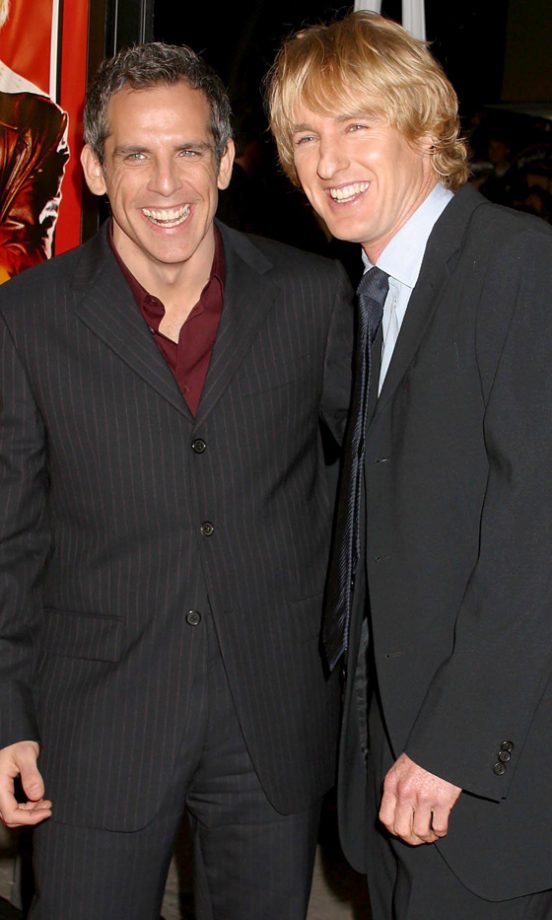 Owen Wilson And Ben Stiller Are (Probably) Laughing About How Happy They Are To Be In Each Others Lives At The Starsky And Hutch Premiere In LA, 2004