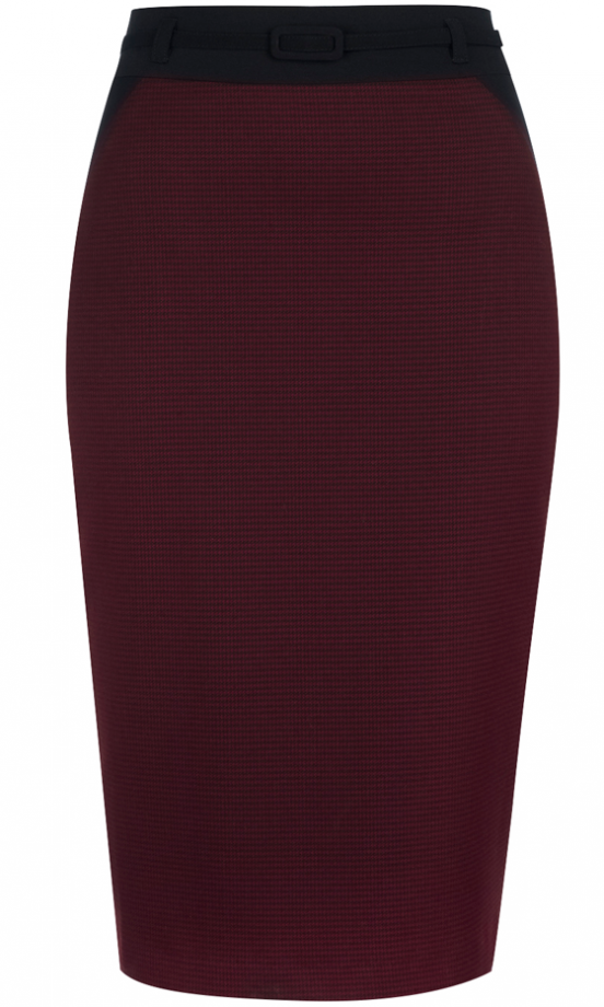 Matalan AW13 Burgundy Pencil Skirt, £16