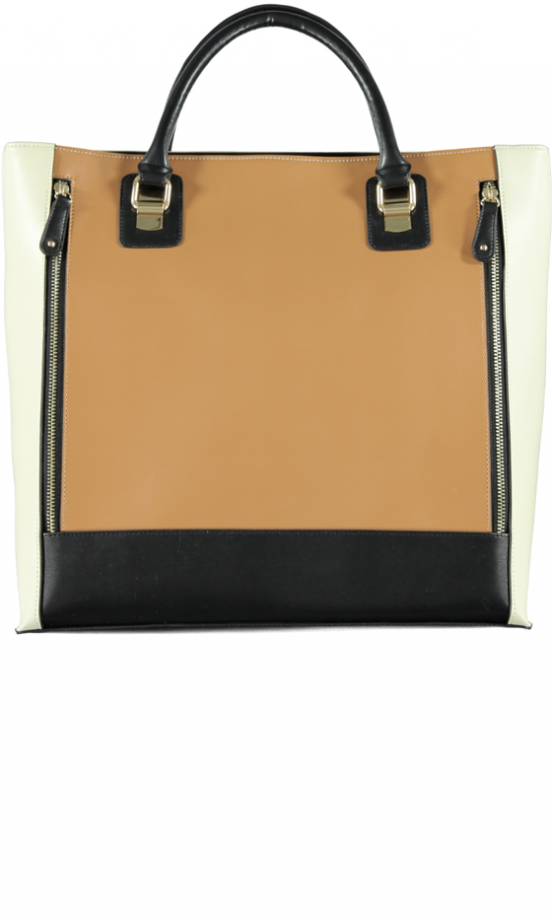 Matalan AW13 Caramel Studded Tote, £20