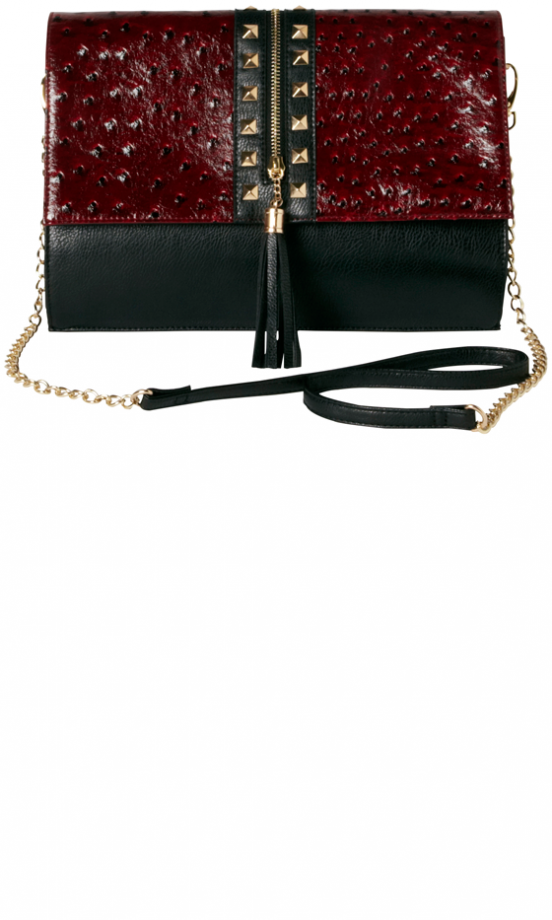 Matalan AW13 Croc Stud Bag, £15