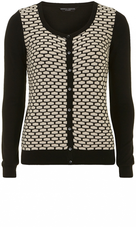 Dorothy Perkins Geo Print Cardigan, £26