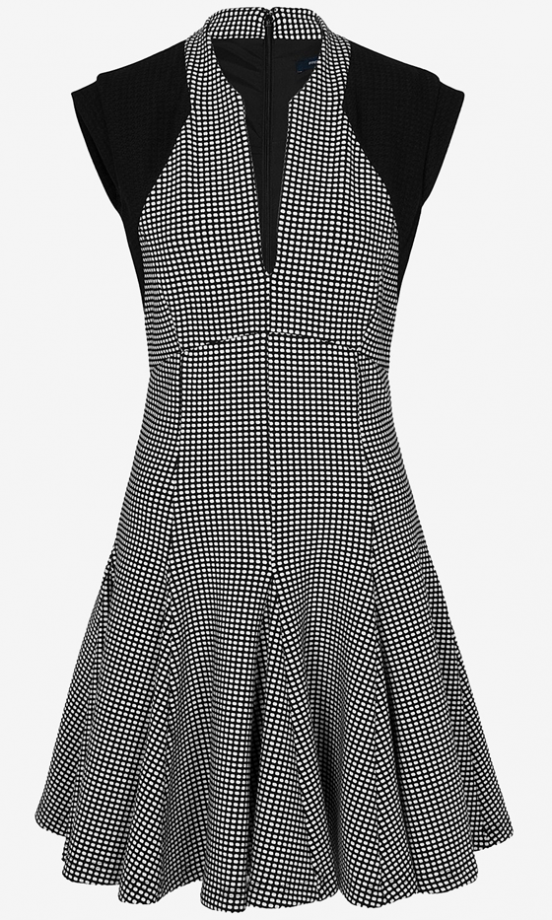 French Connection Dot Stretch Dress, £140