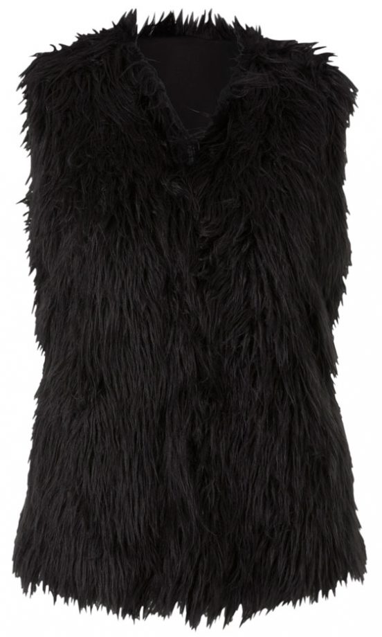 F&F Faux Fur Gilet, £30