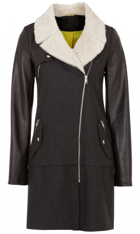F&F Shearling Collar Coat, £45