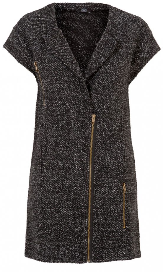 F&F Textured Capped Sleeve Tunic, £25