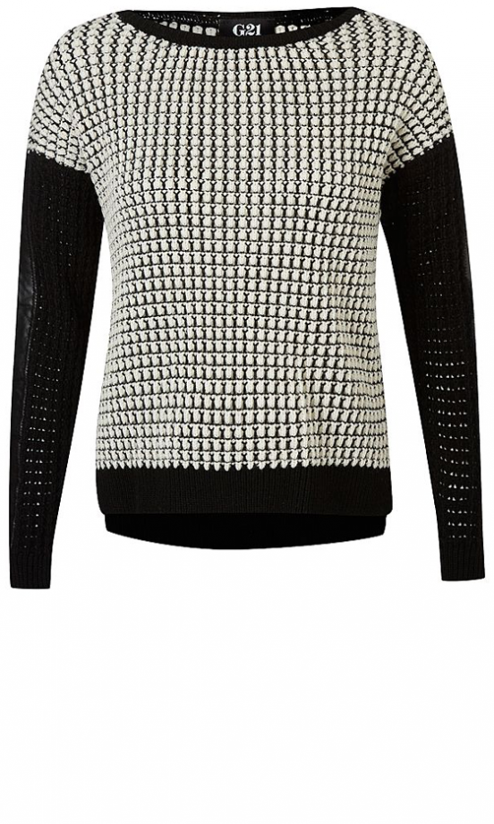 George PU Trim Jumper, £16