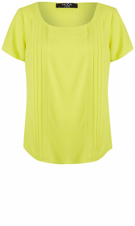 George Mirrored Pleat Top, £12