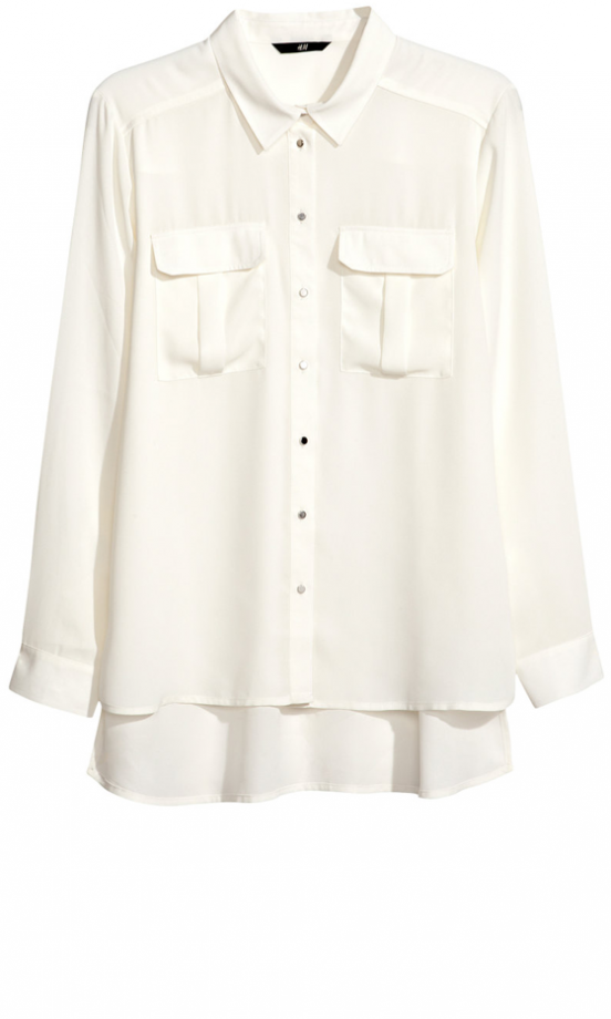 H&M Cream Blouse, £14.99