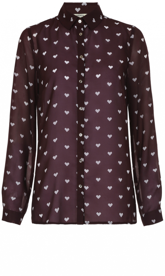 Matalan AW13 Heart Print Blouse, £12