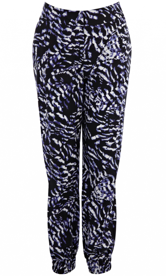 Karen Millen Printed Soft Trousers, £125