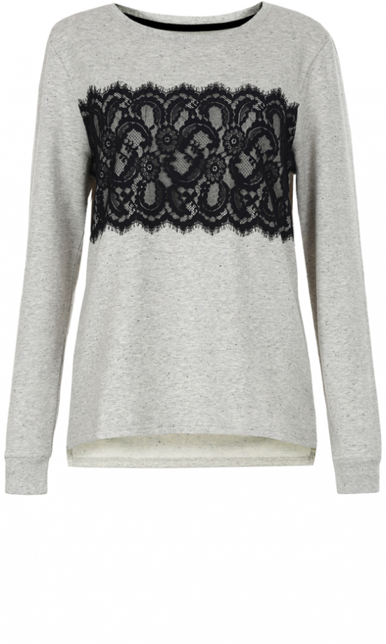 Matalan AW13 Lace Front Sweater, £12