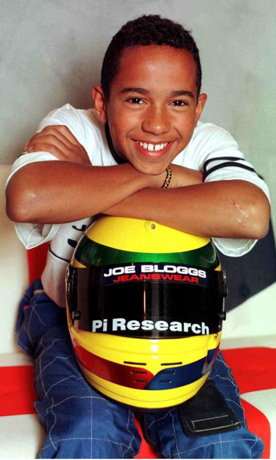 Lewis Hamilton Shows His Love For F1 Early On. What A Cutie-Pie!