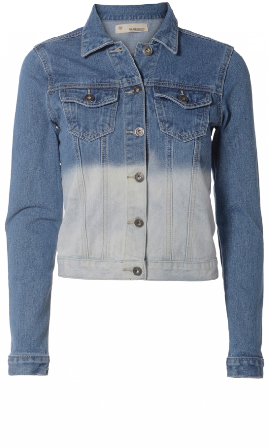 Meemee.com Dip Dye Denim Jacket, £39