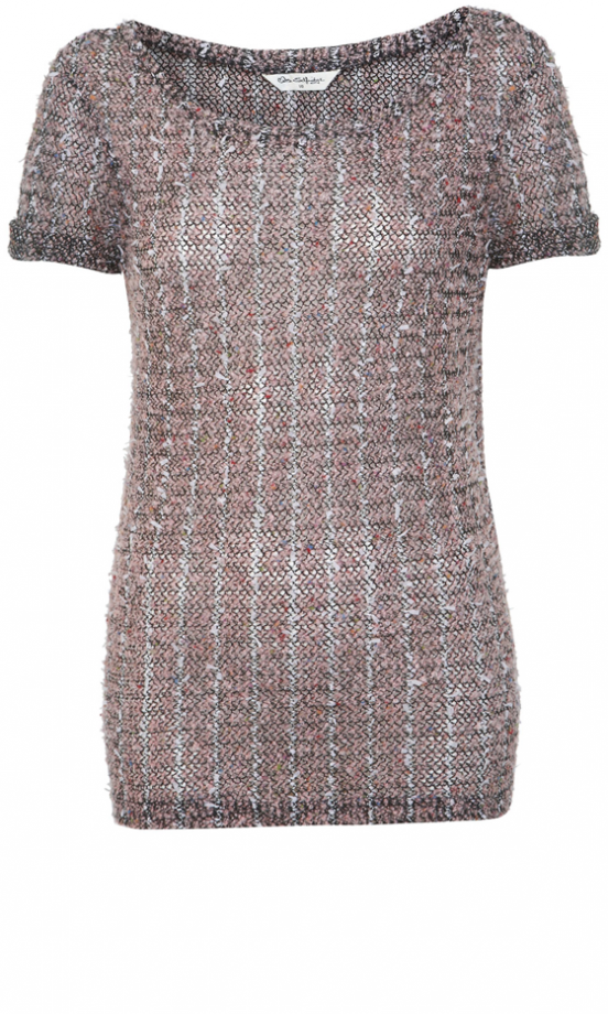 Miss Selfridge Textured T-Shirt, £24