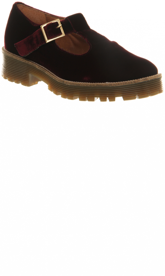 Office T-Bar Velvet Shoes, £60