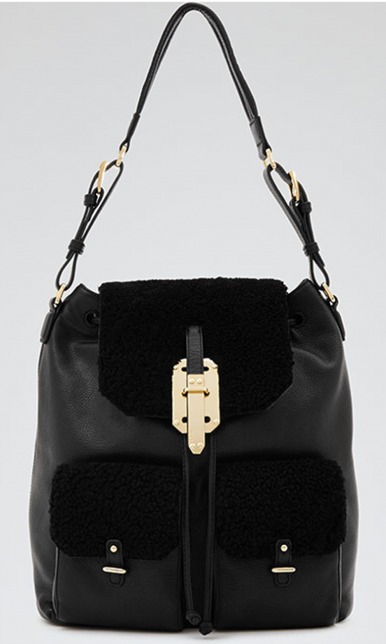 Reiss Shearling Bag, £295