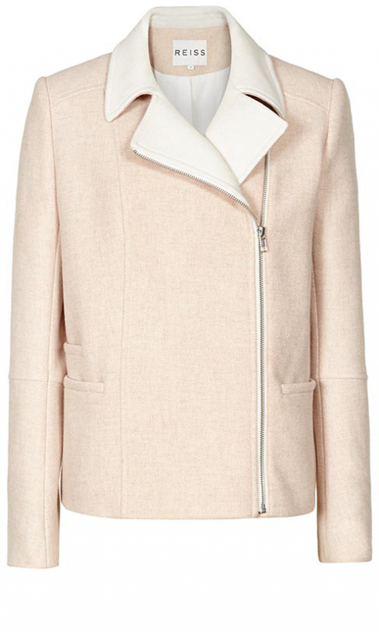 Reiss Fabric Biker Jacket, £245