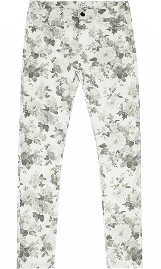 Reiss Floral Print Jeans, £95