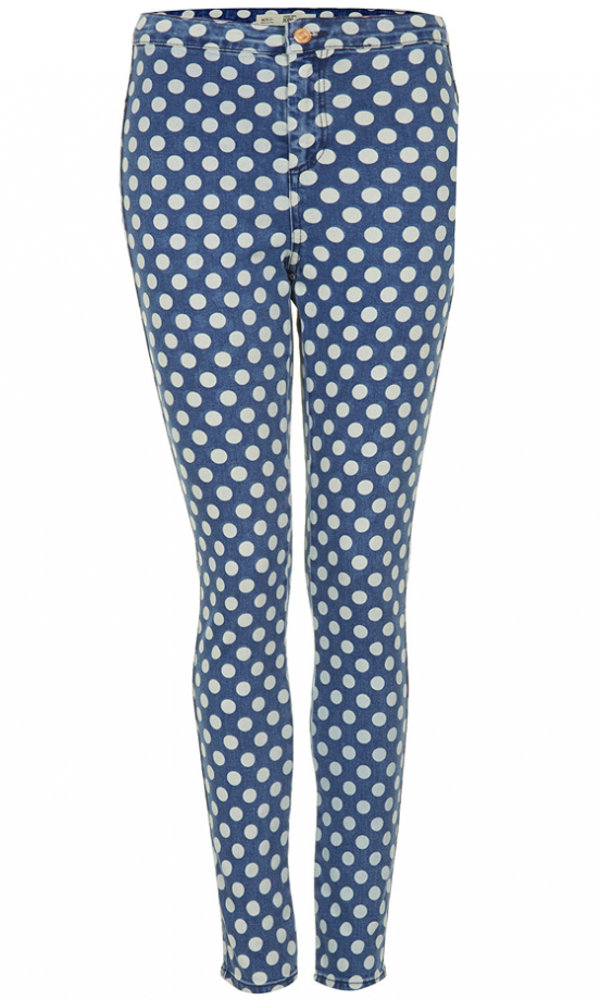 Topshop Vintage Spot Jeans, £38