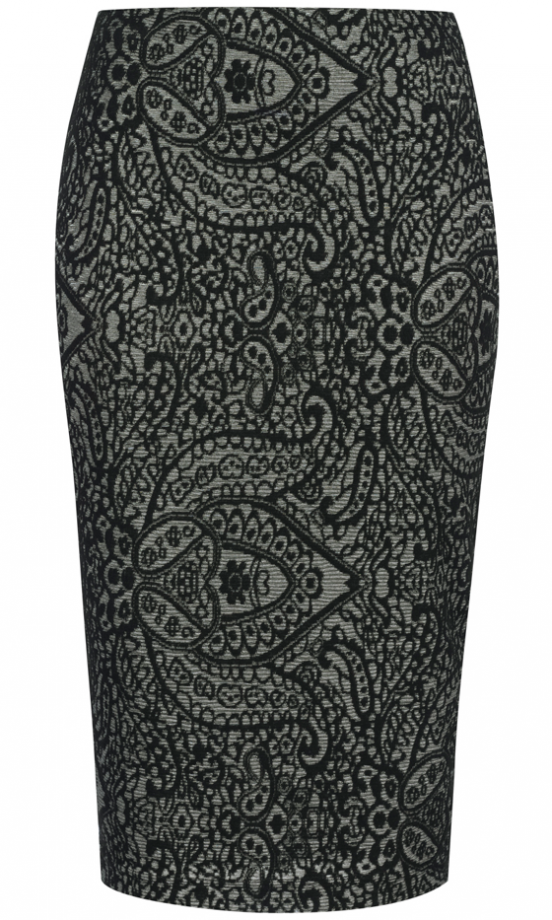 Matalan AW13 Textured Pencil Skirt, £10