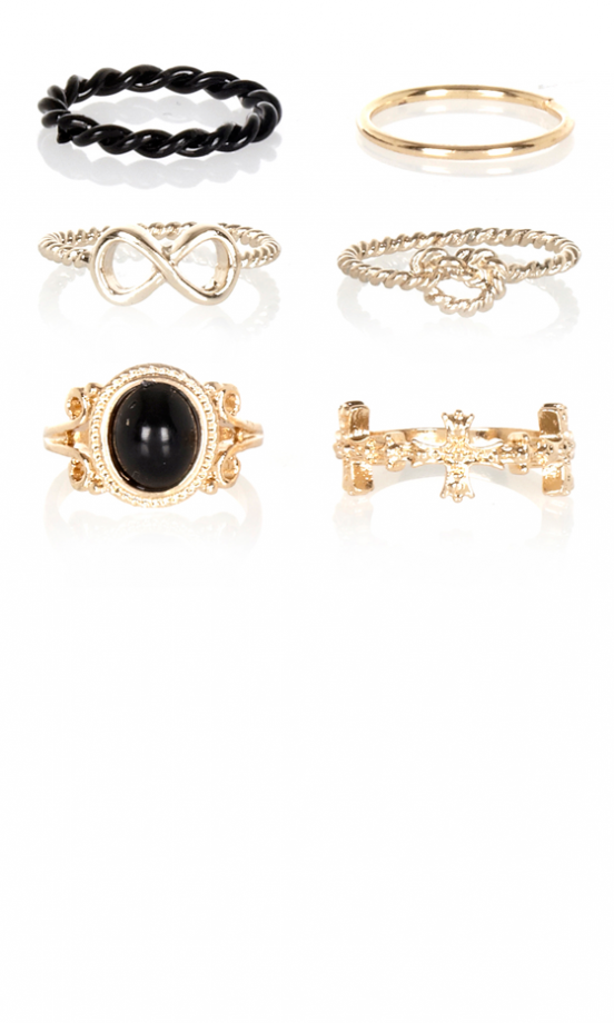 River Island Ring Set, £6