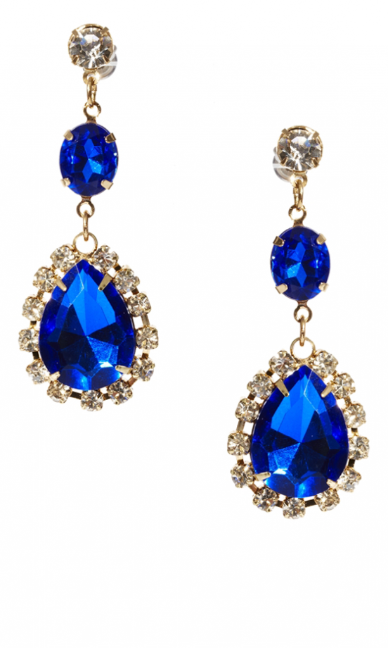 Asos Blue Earrings, £8