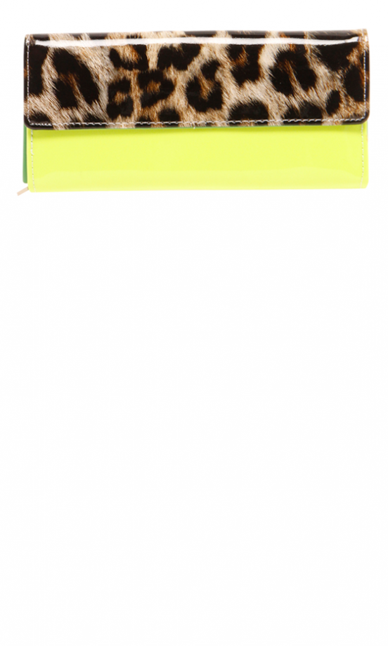 Boohoo Lime Clutch, £8